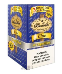 Bluntville Triple Wrapped Blue Cigars, 4k cigars, pink diva wraps, Bluntville cigars wholesale, cigar deals